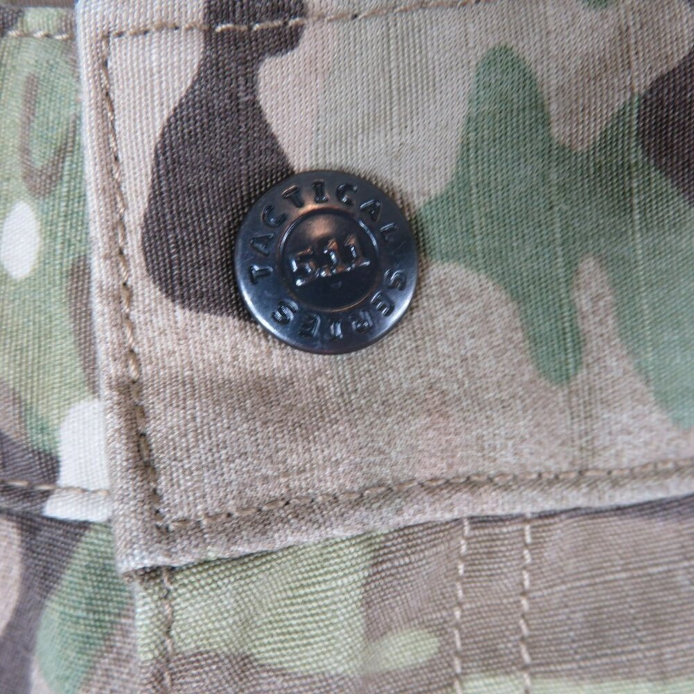 5.11 Tactical Series Pants Gusseted Waist Size L 35.5-39 x 31 Camouflage Cargo - Picture 4 of 12